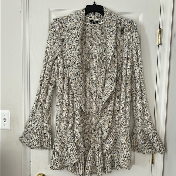 Apt. 9 Sweaters - Apt. 9 - Cream and Black Women's Cardigan